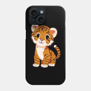 Cute Baby Tiger Cub Phone Case