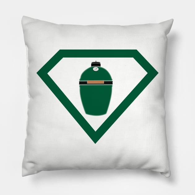 Superman Eggman Pillow by Mackabee Designs