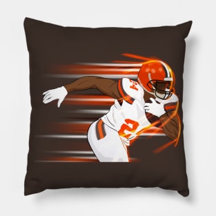 A Running Chubb Pillow