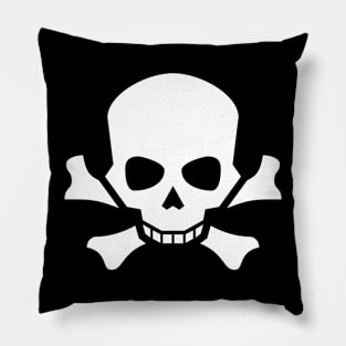 Skull and Crossbones Pillow