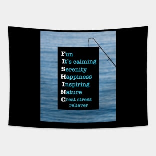 FISHING: Gifts for Fishing Lovers Tapestry