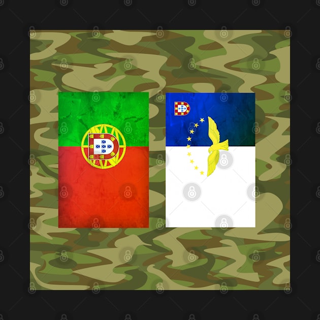 Portuguese Azorean flags by Azorean1963