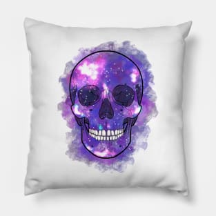 Cosmic Skull 4 Pillow