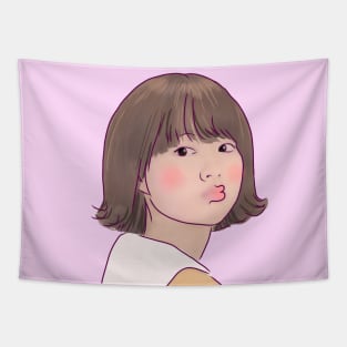 KISSY STRONG GIRL BONG SOON Tapestry