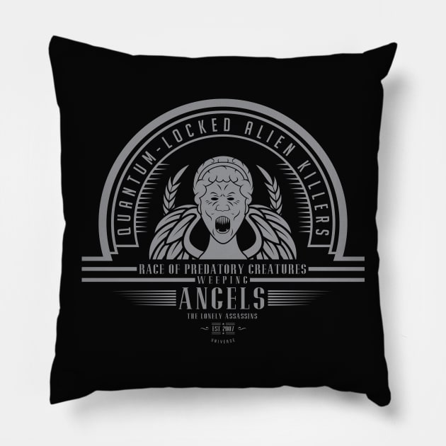 Weeping Angels Pillow by manospd