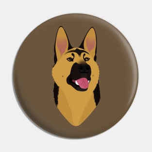 SimpliciTee - Black and Tan German Shepherd Pin