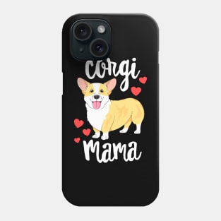 Corgi Women Girls Puppy Mom Dog Mama Lover Phone Case