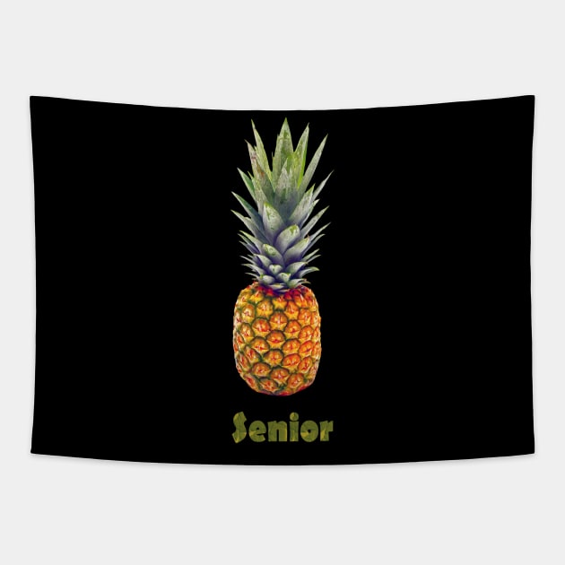 Ananas senior T shirt  real life Ananas great fit for all Tapestry by Jakavonis
