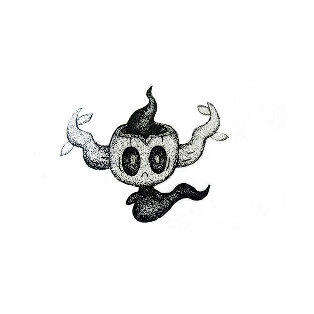 Pointillism Phantump by Lilmissvegan