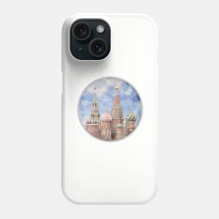 Saint Basil's Cathedral in Moscow, Russia Phone Case