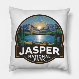 Jasper National Park Sunrise Pillow