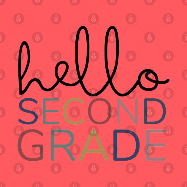 HELLO SECOND GRADE by Myartstor 