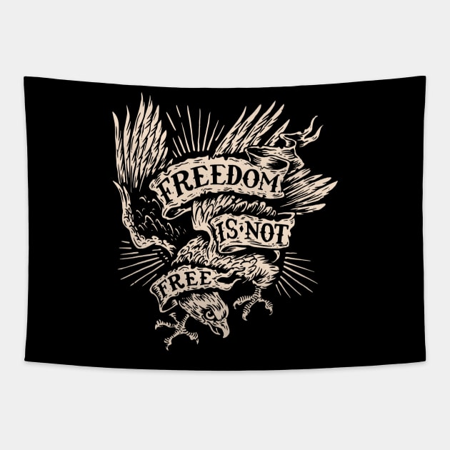 Eagle Freedom Tribute Tapestry by Life2LiveDesign