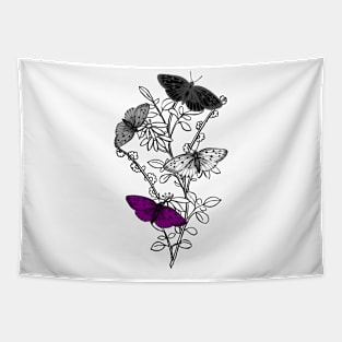 Asexual Butterflies Tapestry