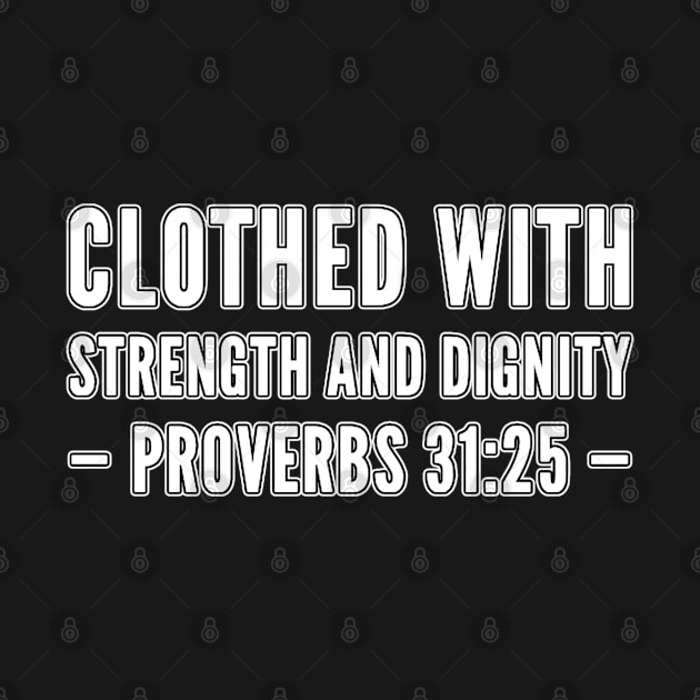 Proverbs 31:25 by Ivetastic