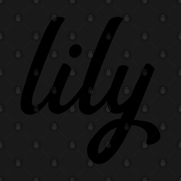 Lily Personalized by Binsagar