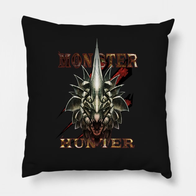 Monster Hunter - Black Pillow by LonelyWinters