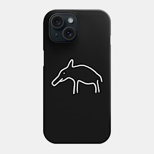 Boar Minimal Phone Case