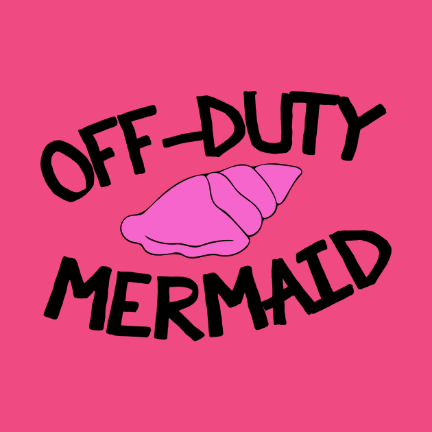 Off duty mermaid by bubbsnugg