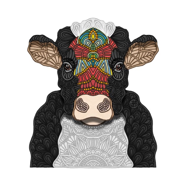 Bella the Holstein Cow by ArtLovePassion