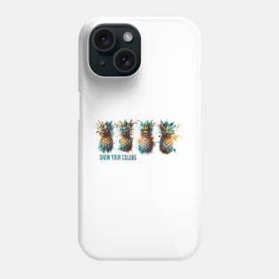 pineapples design Phone Case