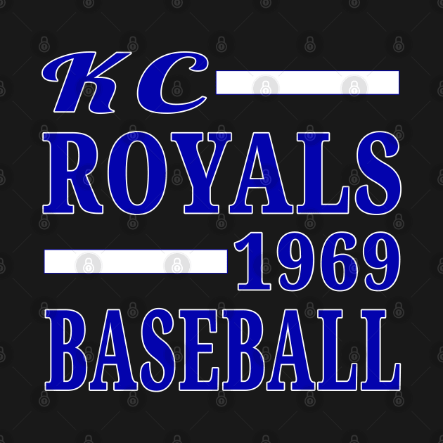 KC Royals Baseball 1969 Classic by Medo Creations