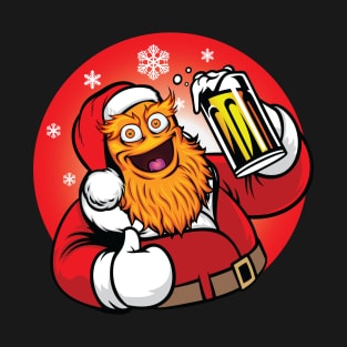 Red Wear Drink Beer, Merry christmas Gritty 2020 T-Shirt