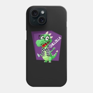 Chillzilla -- The Chillest Dragon Lizard Monster Phone Case