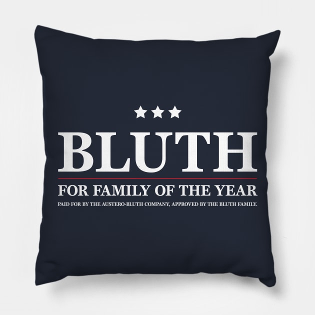 Arrested Development - Bluth Family of the Year Pillow by BustedAffiliate