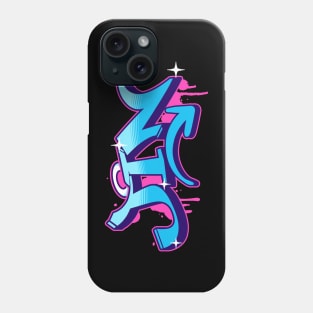 BTS bangtan Kim seokjin jin name graffiti typography army | Morcaworks Phone Case