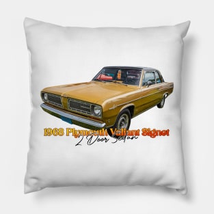 1968 Plymouth Valiant Signet 2 Door Sedan Pillow