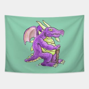 Grandpa Dragon Tapestry