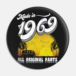 Made in 1969 All Original Parts Pin