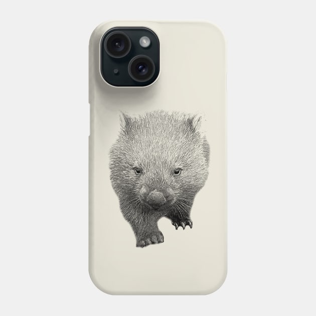 Wombat Phone Case by Guardi