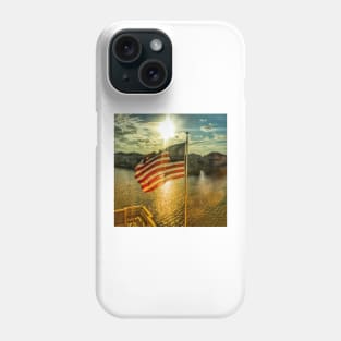 Proudly Flying the American Flag Phone Case