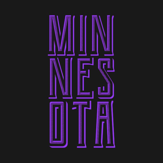 Minnesota Typography Minimalism by tonylonder