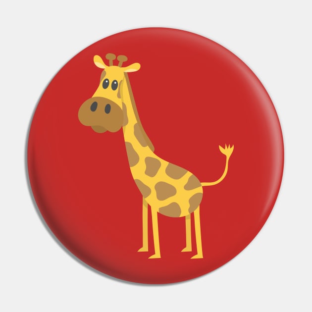 Cute Giraffe for Kids Pin by vladocar