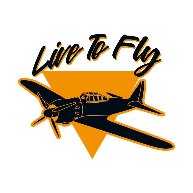 Live to fly by Drumsartco