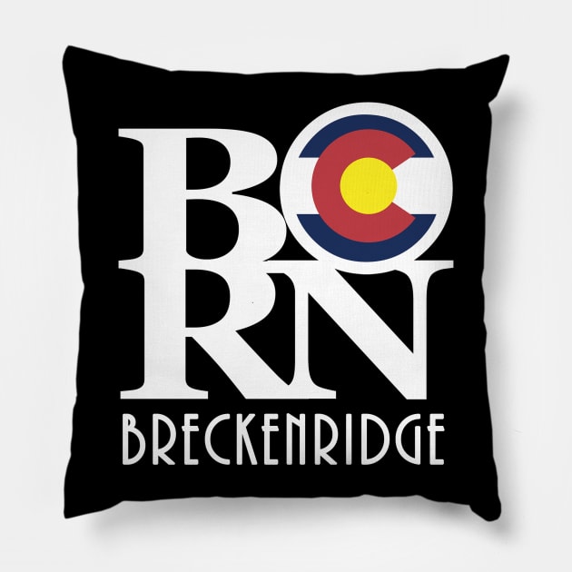 BORN Beckenridge Pillow by HomeBornLoveColorado