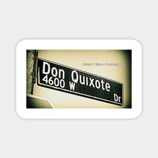 Don Quixote Drive, Los Angeles, California by Mistah Wilson Magnet