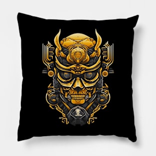 GOLD ETHEREAL MASK Pillow