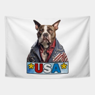 American Bully III Tapestry