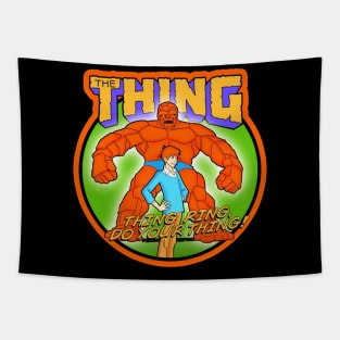 The Thing Cartoon Tapestry