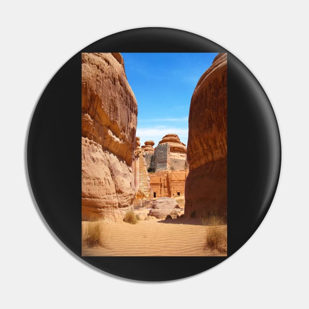 Desert Rock Pin by Shaheen01