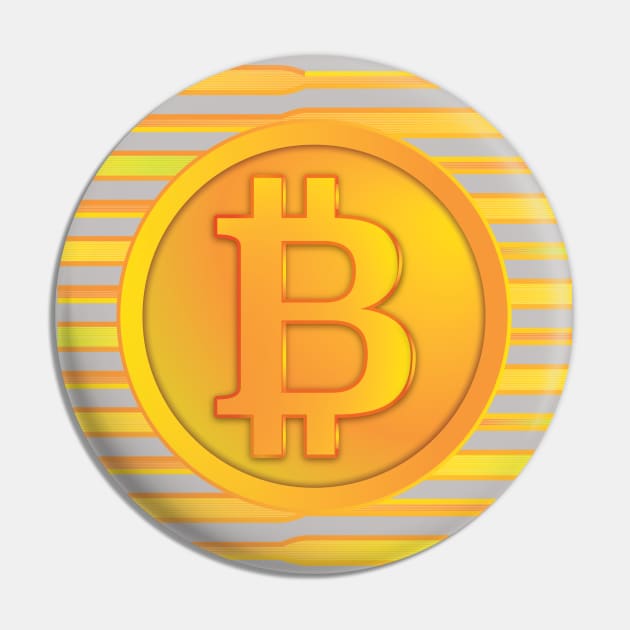 Bitcoin Pin by Spirit-Dragon