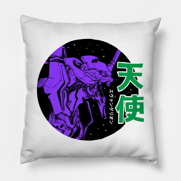 evangelion 01 Pillow by sober artwerk