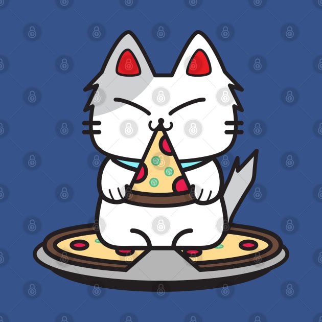 Pizza Cat by plattercats