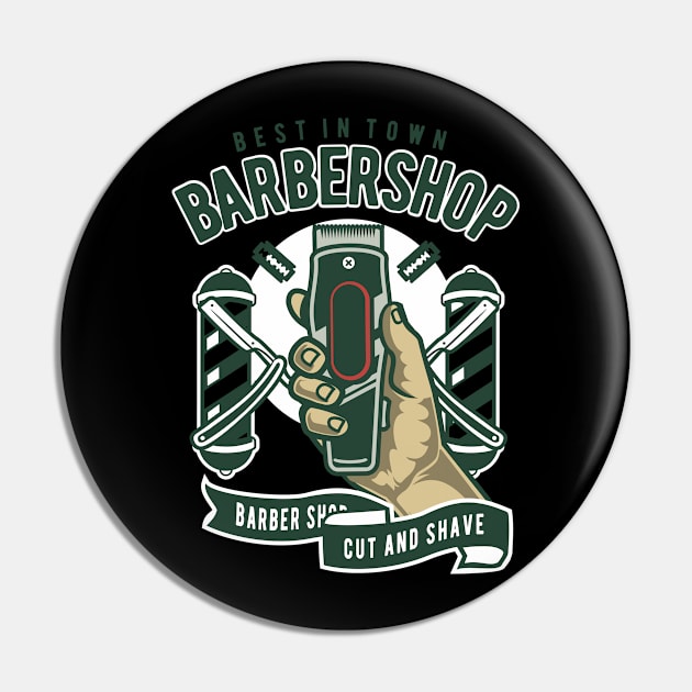 Barber Shop Pin by p308nx