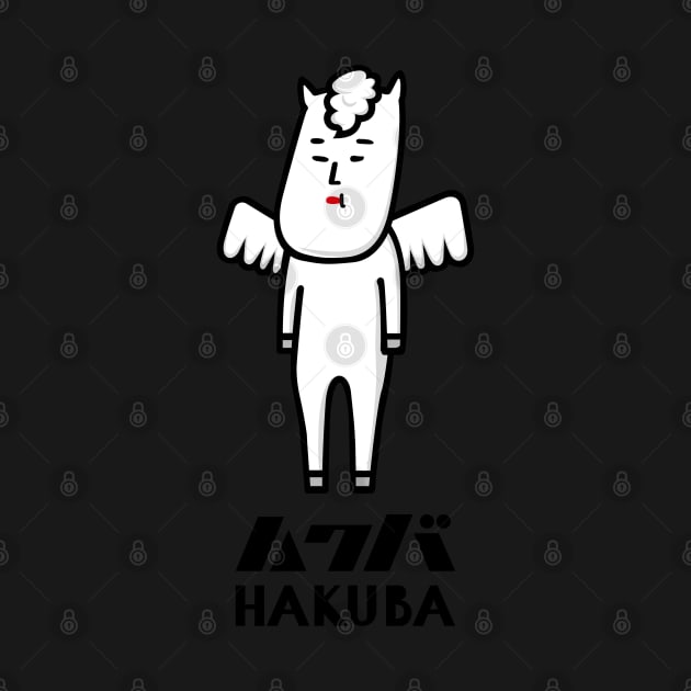 Hakuba Valley Mascot 02 - White, Japan Japow Snowboard Ski by susugroo