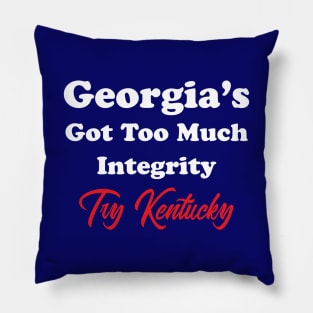 Georgia's got Integrity Pillow